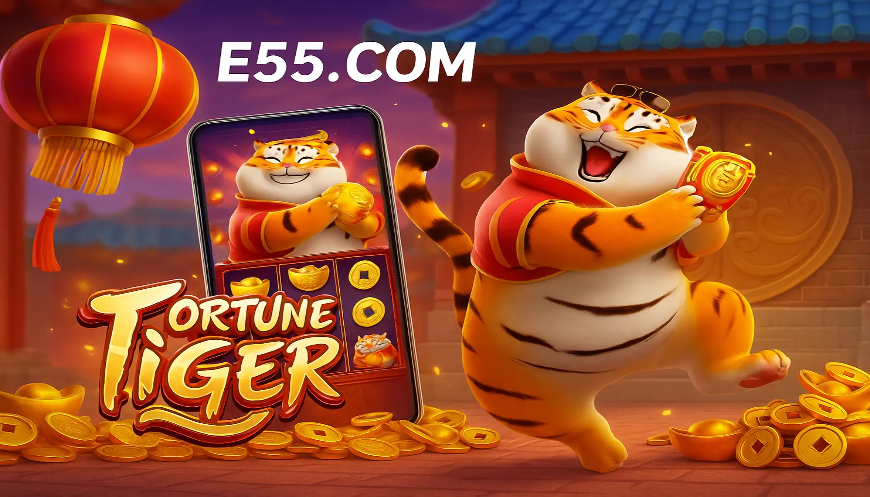 Fortune Tiger é um jogo imperdível no E55.COM Casino
